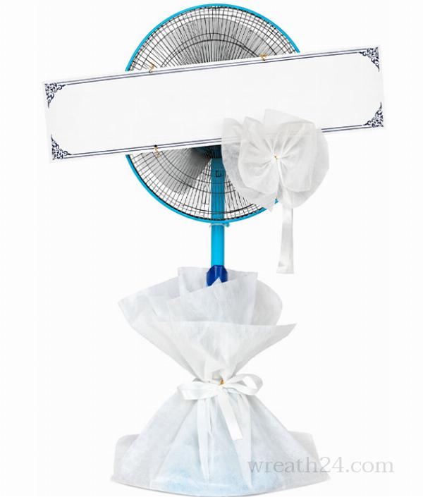 พวงหรีดยโสธรพัดลมมาตรฐาน ใช้งานได้จริงหลังพิธี